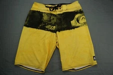 Quiksilver Cypher Kelly Slater Edition Board Shorts, Boardies. Yellow, 30. GUC!!