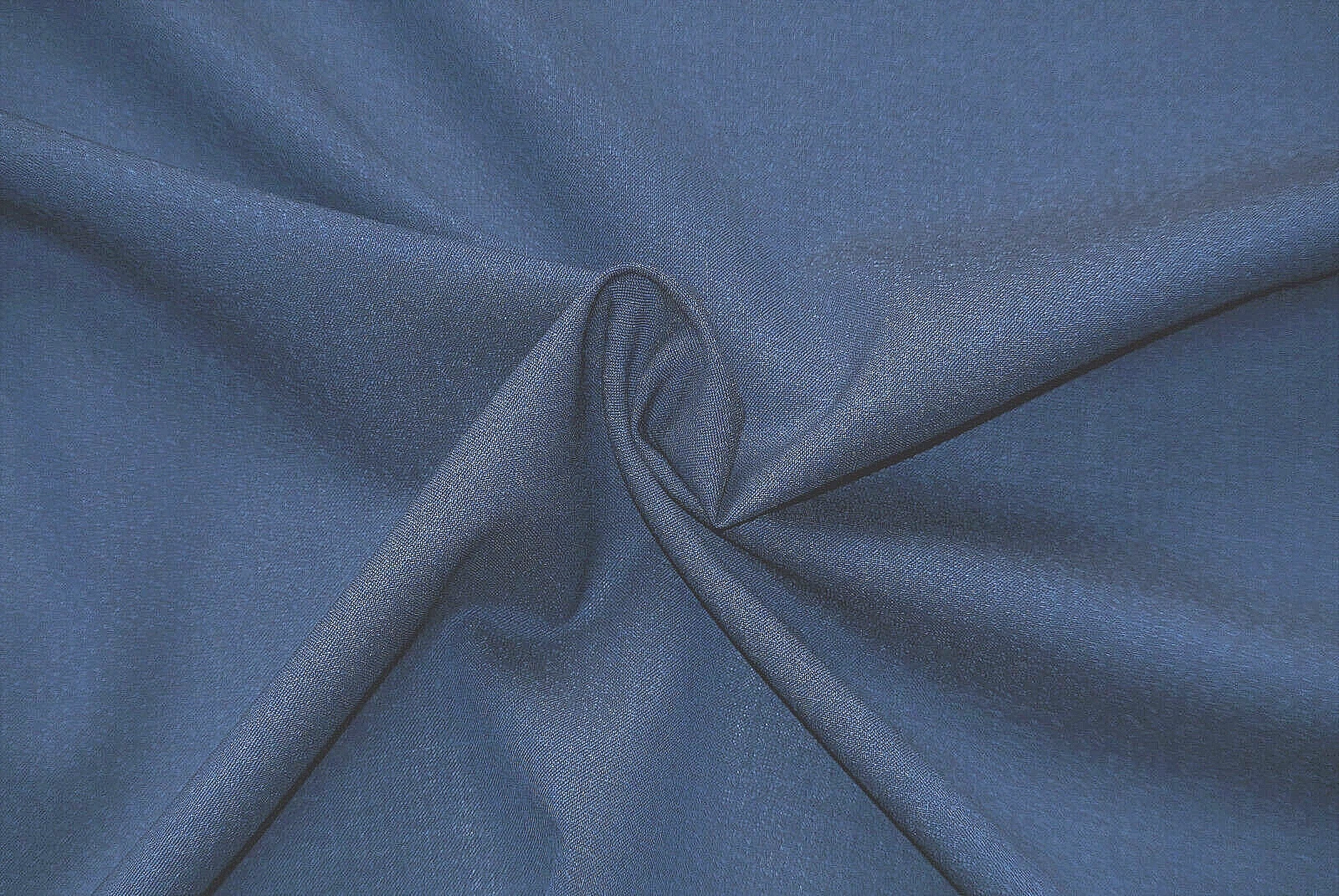 LAINE PURE AIRFORCE BLEU TISSAGE PLAT COUTURE LUXE FABRIQUÉE EN ITALIE POUR DIOR E127