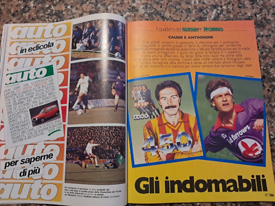 GUERIN SPORTIVO 13 1986 Inserto Michel Platini - Berlusconi e il nuovo MILAN EUR 9,15 - IT