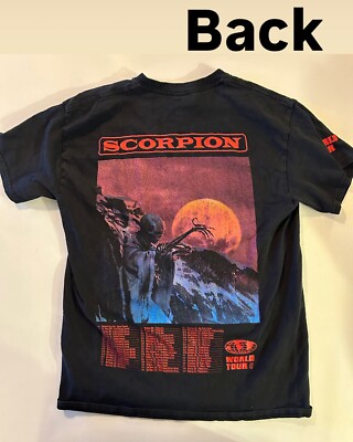 Scorpion 2018 Rock Band Tour Shirt Size Medium  Rock Tee
