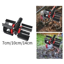 Rotary Cultivator Tool Reseeding Grass Heavy Duty Garden Weeder for Loose Soil