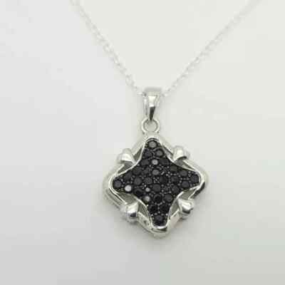2Ct Round Cut Lab-Created Diamond Women's Charm Pendant 14k Two-Tone Gold Plated