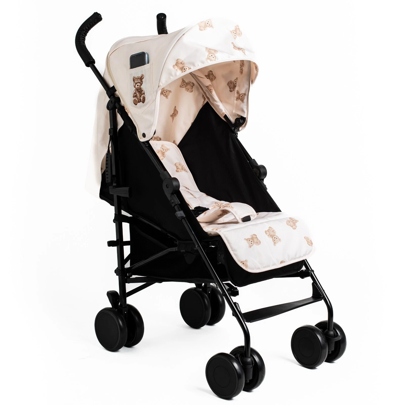 Roma Star - Teddy Cream Stroller, Everyday Stroller & Baby Pram with 22kg Weight
