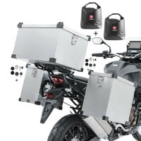 Alukoffer M14 2X40L FüR Benelli Leoncino 500 / Trail + TC 60L + Innentaschen