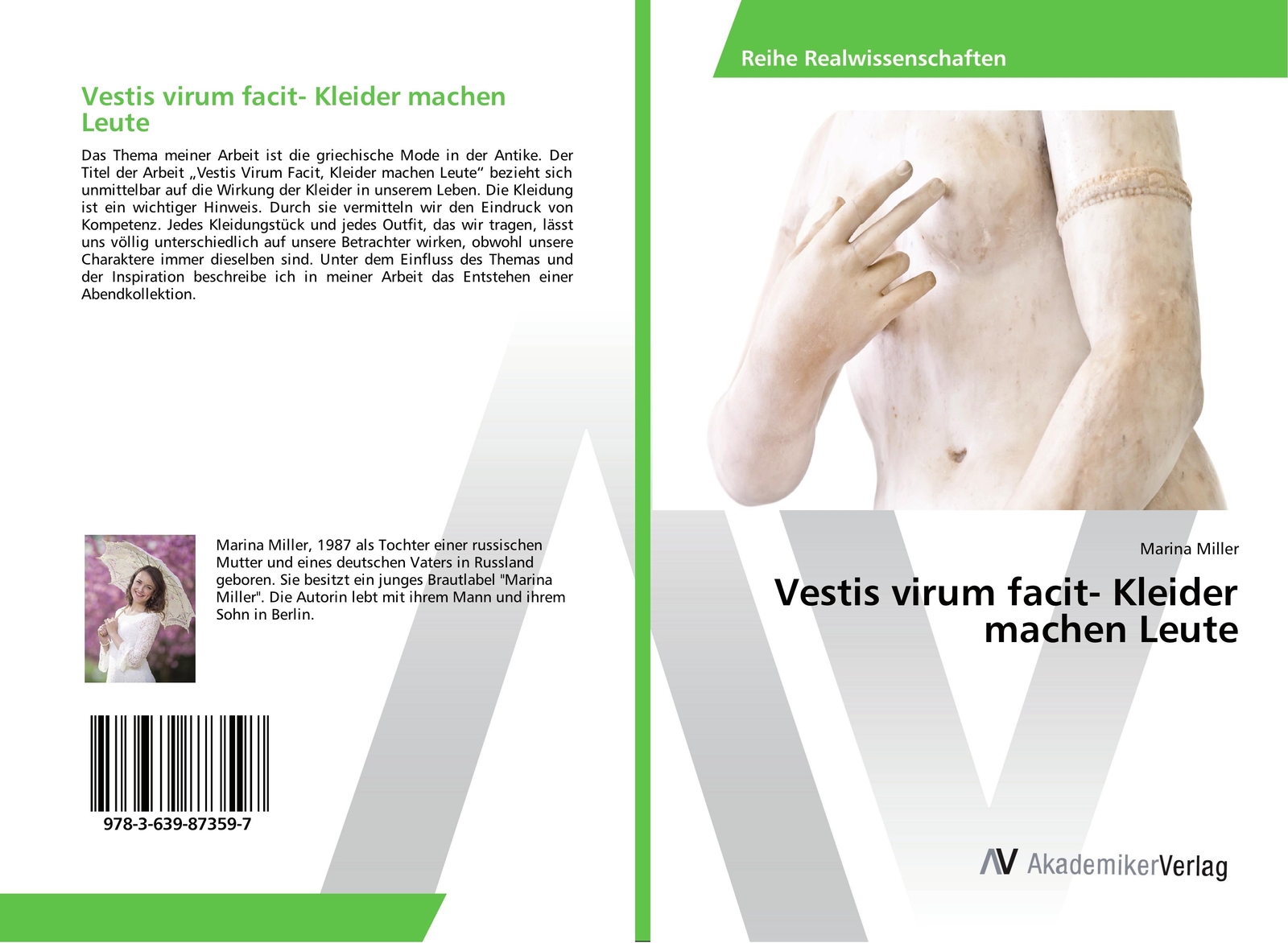 Thumbnail - Vestis Virum Facit- Kleider Machen Leute | Buch | 9783639873597