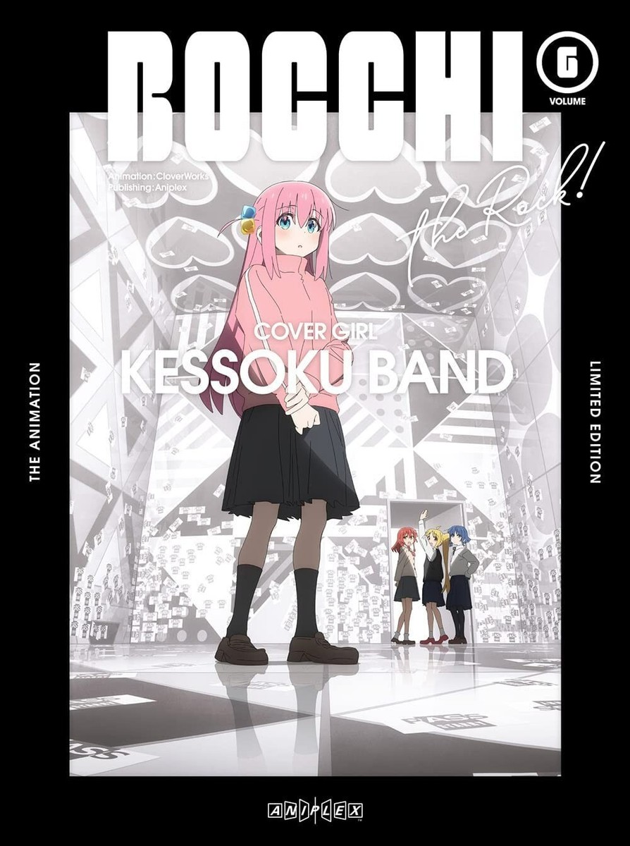 Bocchi the Rock! Vol.6 Blu-ray Soundtrack CD Booklet First Limited