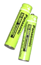 OEM x2 Panasonic AAA BK-40AAABU Rechargeable Phone Batteries 400mAh