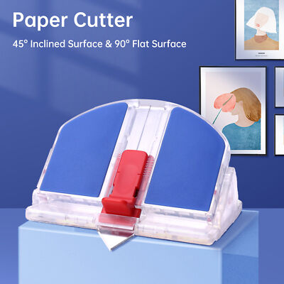 KW-triO Paper Cutter Desktop Paper Trimmer Support 45° inclined flat B4G5