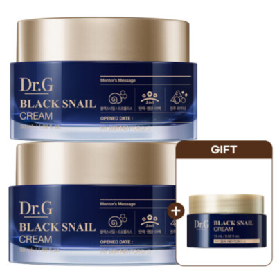 Dr.G Black Snail Cream 50ml + 50ml + 15ml
