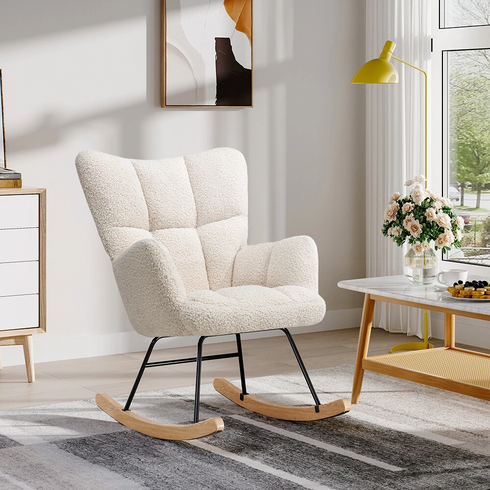 White living on sale room chairs