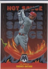 SHOHEI OHTANI Mosaic HOT SAUCE #HS-6 MLB INSERT CARD Los Angeles Angels Dodgers!