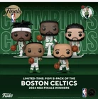 Funko Pop Boston Celtics 2024 NBA Champions 5 Pack.In Hand-Ready To Ship!