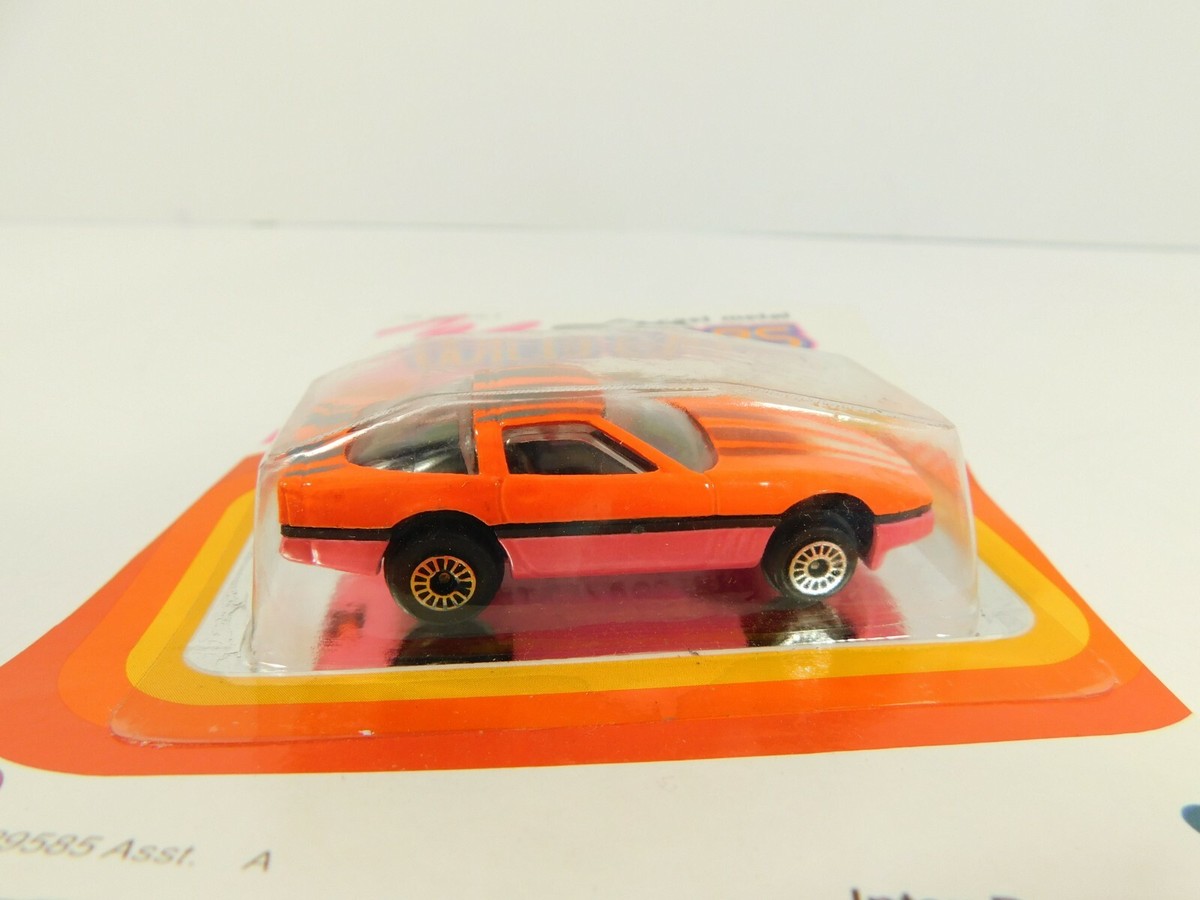 Vintage Zee Toys 80s Chevy Corvette Wild Cars Die-Cast Metal 1/64