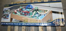 maxim enterprise 100pc mountain train set with activity table