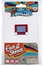 World's Smallest ETCH A SKETCH Drawing Toy Ohio Art Magic Screen Miniature Doll