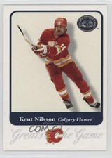 2001-02 Fleer Greats of the Game Kent Nilsson #89 11pj