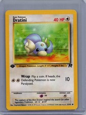 POKEMON DRATINI 53/82 TEAM ROCKET 1ST EDITION NM