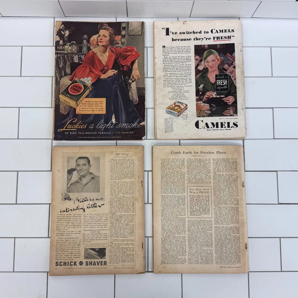 Popular Science Magazines, Lot of 14, 1930-37 - Image 3 of 4