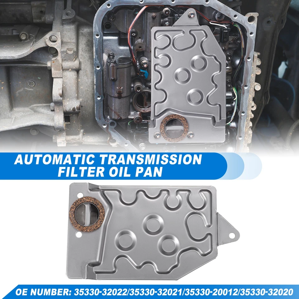 Filtro de líquido de transmisión de coche cárter de aceite apto para Toyota Corolla Nº35330-32022 Foto 2 de 4