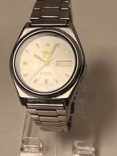 Men’s Seiko 5 , 7009 - 8761 Automatic 21 Jewels Watch. Working