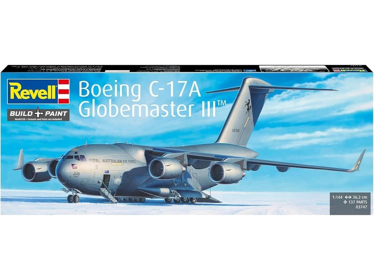 航空機・ヘリコプター Revell C-17A GLOBEMASTER III 1:144 Revell - Boeing C-17A Globemaster III, 1/144, 03747 | eBay