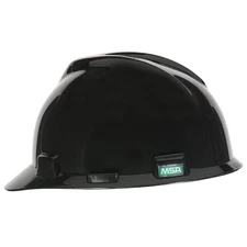 MSA 492559 V-Gard Cap Style Safety Hard Hat With Fas-Trac III Ratchet...