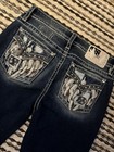 Miss Me Trinity Wing Bootcut Jeans women’s new size 29 Sold Out America Wings — photo 4