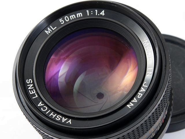 Yashica ML 50mm Standard Prime Lens Contax/Yashica Excellent from Japan
