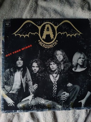Aerosmith Get Your Wings 1974 LP Vinyl KC32847 Columbia, MCR Matrix Runout Rare!