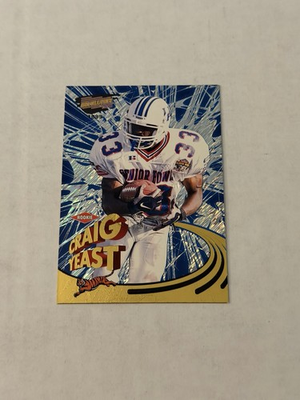 #ad 1999 Pacific Revolution Opening Day 68 #39 CRAIG YEAST Football Card Rookie RC $5.99