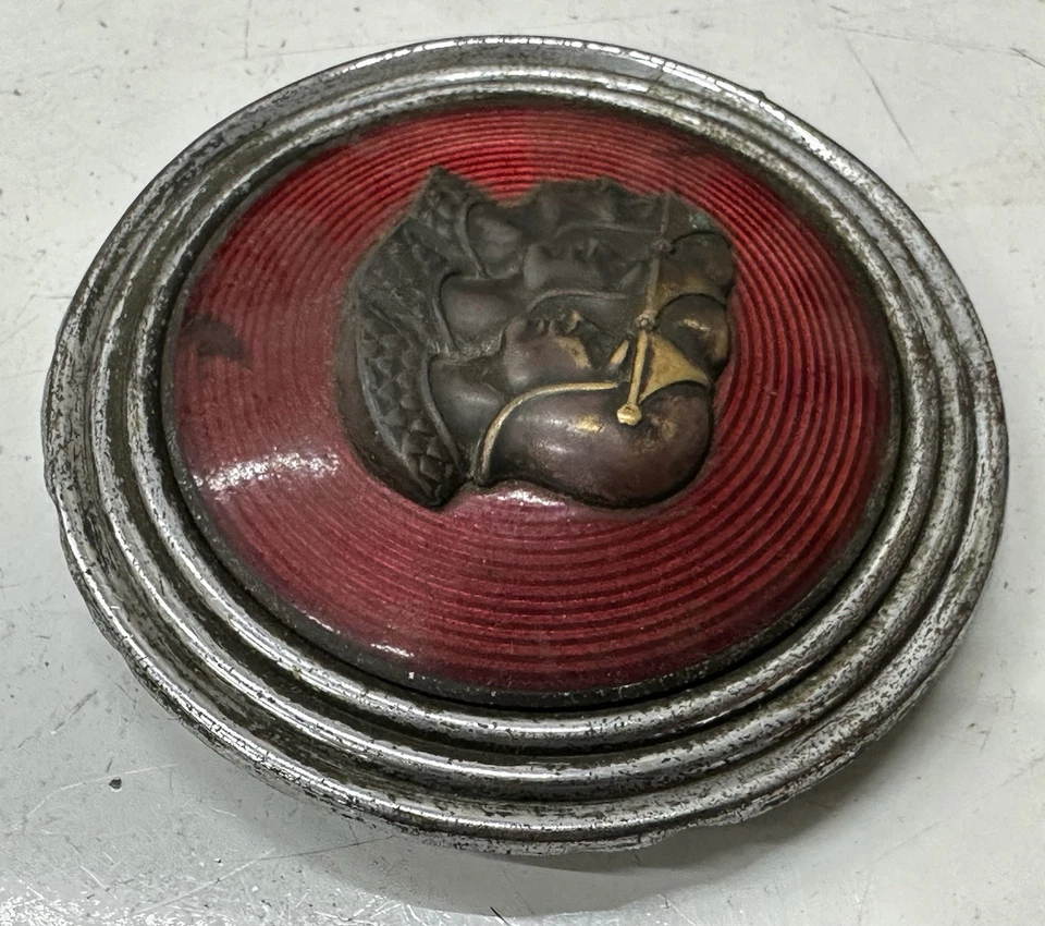 Insignia emblema maletero Graham Paige original años 30 vintage 1937 automóvil coche automático Foto 3 de 4