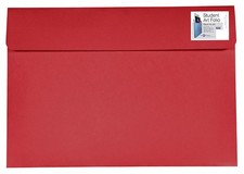 Star Products Student Art Folio, 14 x 20 x 2 Inches, Red, Pack of 25