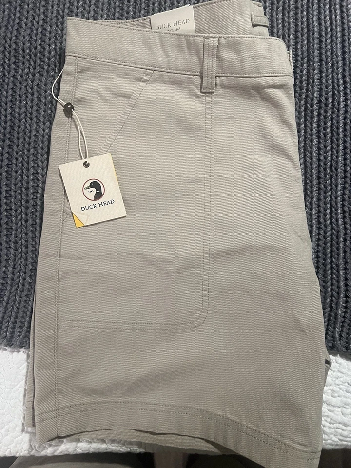 Мужские лагерные шорты Duck Camp 7 дюймов хаки талия 38  - Изображение 4 из 4
