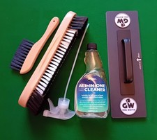 Pool and Snooker table cleaning kit napping Block/Pad, brush and new spray set