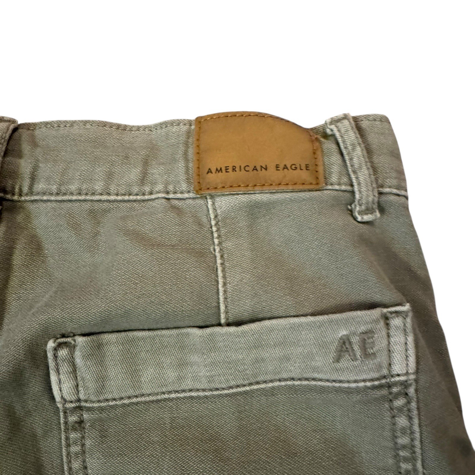 American Eagle Carpenter Patchwork Stretch Utilit… - image 14