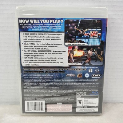 WWE SmackDown vs. Raw 2008 Featuring ECW (Sony PlayStation 3, 2007