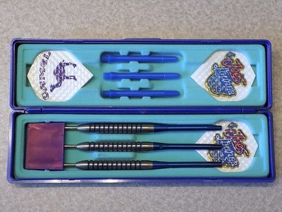 Vintage Joe's Lounge Camel Steel Tip Dart Set - Complete