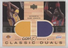 2001-02 Upper Deck Classic Duals Kobe Bryant Darius Miles #KB/DM HOF 3c7