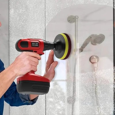 Drill Brushes Set12pcs Tile Grout Power Scrubber Cleaner Spin Tub Shower Wall