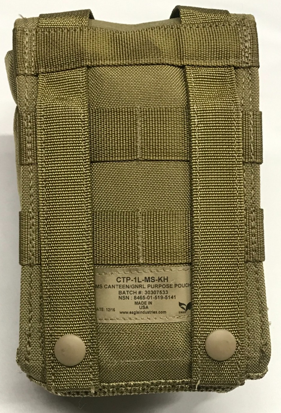 1 Quart Canteen / General Purpose Pouch FSBE Coyote USGI Eagle Industries