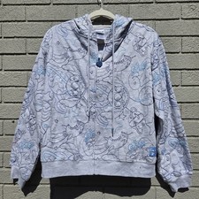 Disney Juniors  Stitch Graphic Print Hoodie with Embroidery size 15/17 NWT