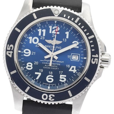 BREITLING Super Ocean II 44 A17392 Date blue Dial Automatic Men's Watch_931990