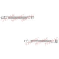 2X Quick Brake Bremsschlauch Links Rechts FüR Mercedes-Benz A-Klasse W169