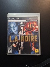 L.A. Noire (Sony PlayStation 3, PS3, 2011) Complete With Manual