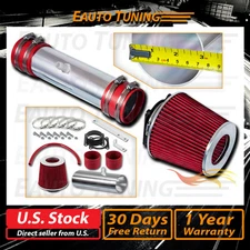 Short Ram Air Intake Kit + RED Filter for 02-06 Nissan Altima / Murano 3.5L V6