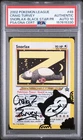 2002 POKEMON LEAGUE PROMO BLACK STAR #49 SNORLAX PSA AUTHENTIC ALTERED AUTO 10