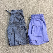 Athleta Girl shorts and Joggers bundle Drawstring Pockets Size S/7