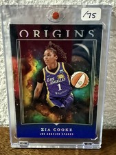 2024 Panini Origins WNBA #58 Zia Cooke Blue #/75 RARE 