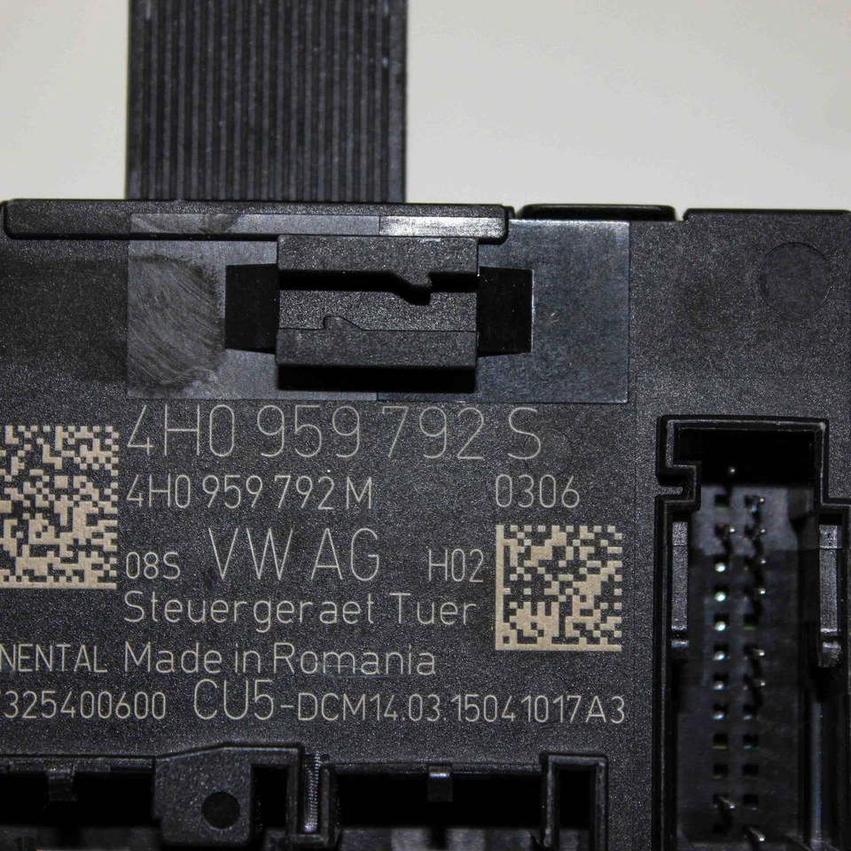 Centralina porta anteriore destra VW TOUAREG 7P5 4H0959792S 3.6 benzina 206kw 25934051 - Immagine 4 di 4