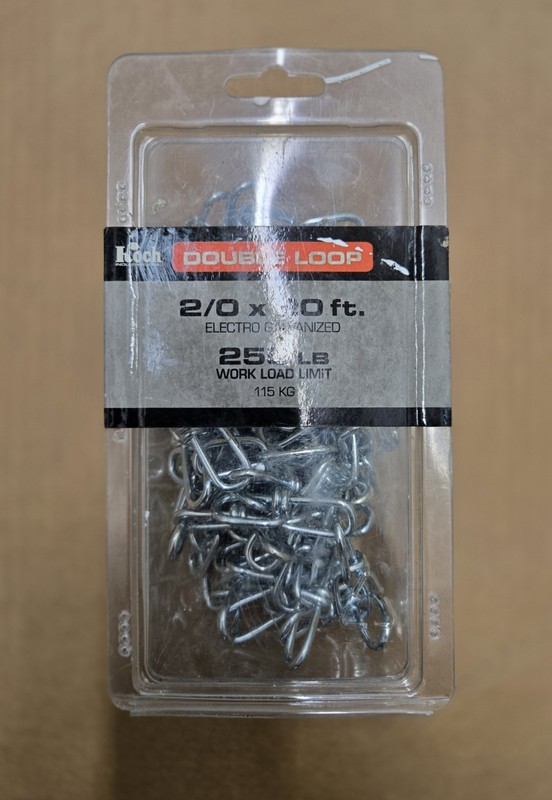 Koch double loop chain, general-purpose  chain suitable for various applications